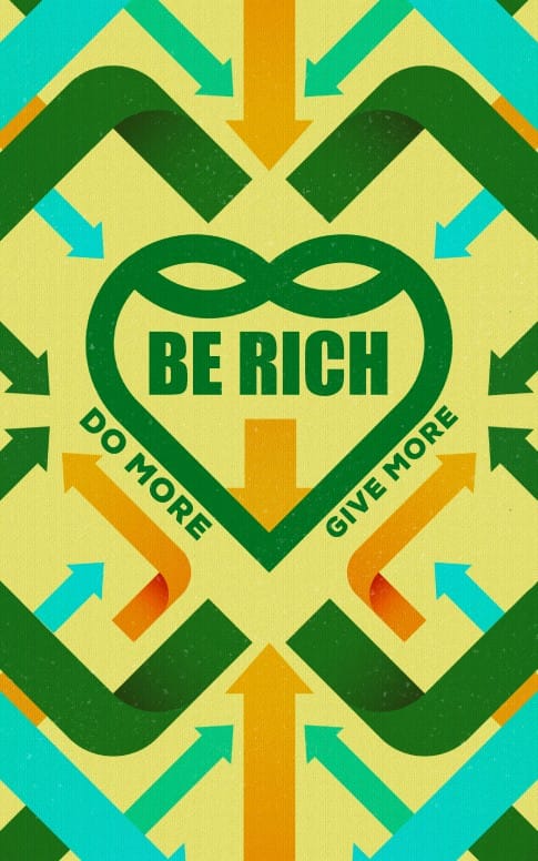 Be Rich Church Sermon Bulletin