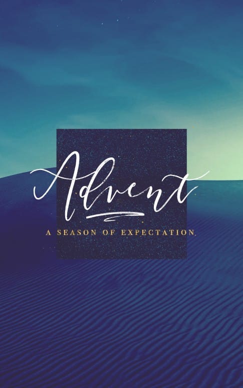 Advent Season Church Service Bifold Bulletin