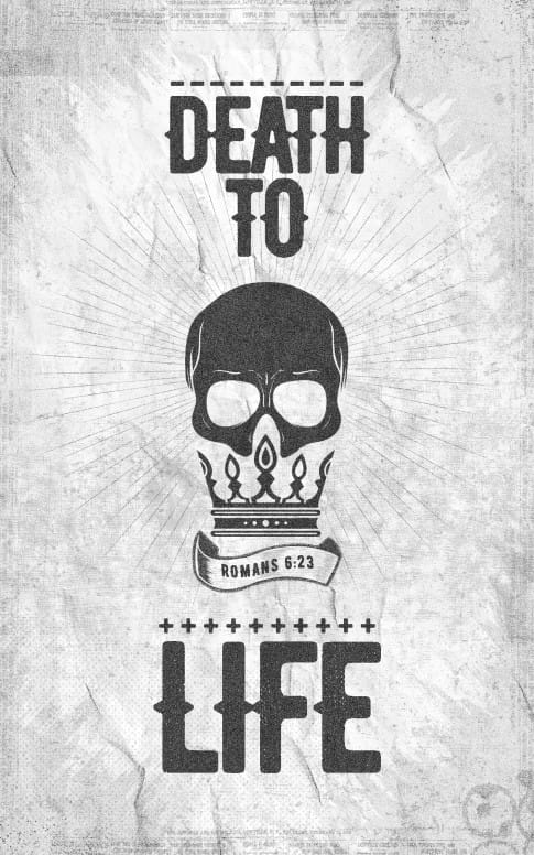 Death To Life Church Bifold Bulletin