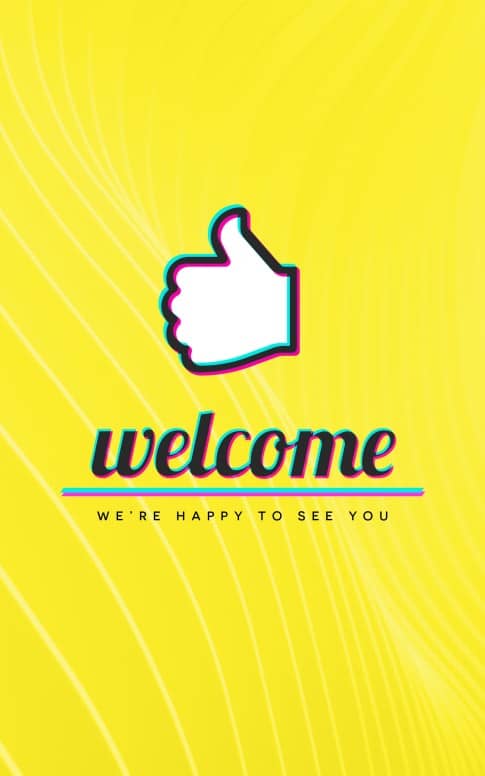 Influencer Yellow Church Bifold Bulletin