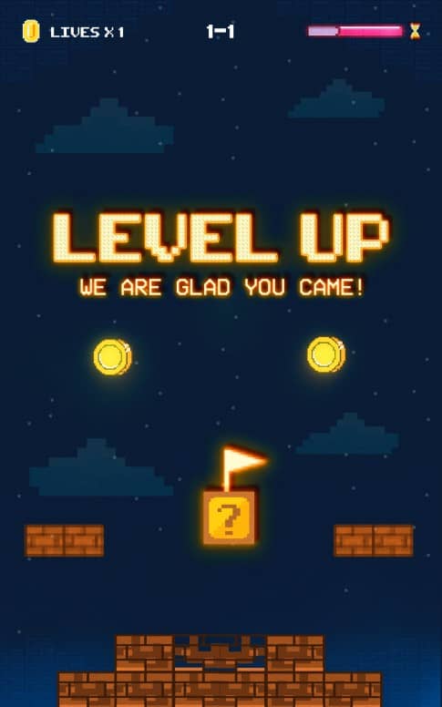 Level Up Church Bifold Bulletin