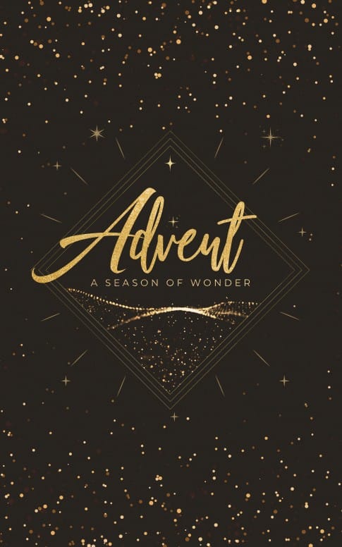 Advent Gold Church Bifold Bulletin