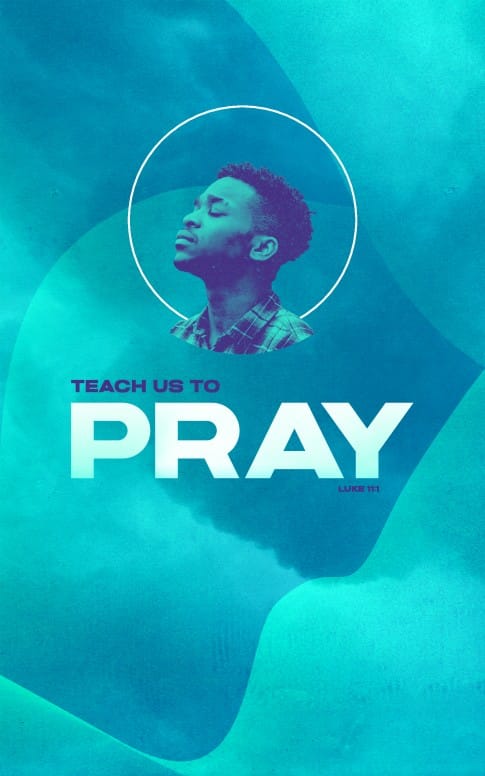 Teach Us To Pray Bifold Bulletin Cover