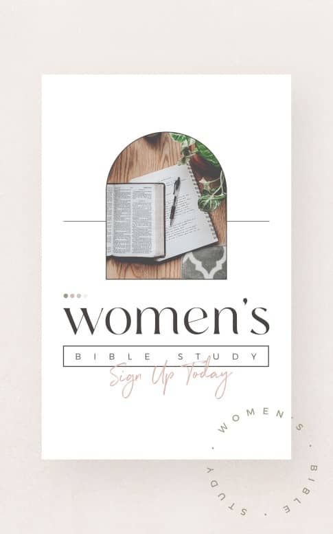 Women's Group Pre Service Spring Bulletin Cover