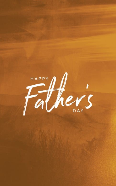 Father's Day 2022 Church Bifold Bulletin Cover