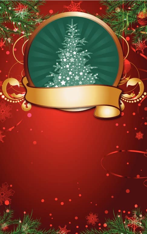 Christmas Beauty Church Bulletin Cover