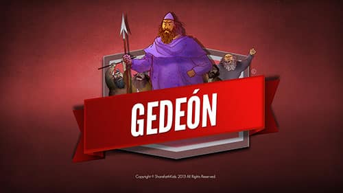 SPANISH Judges 6 Gideon and the 300 Men Bible Video For Kids