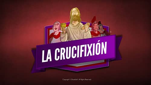 Video bíblico de la crucifixión de Jesús para niños