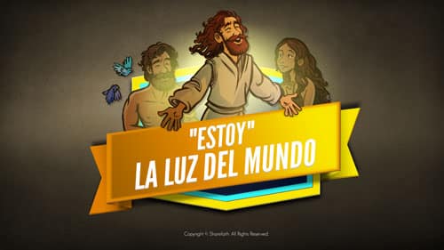 Video de la Biblia de Juan 8 Luz del mundo para niños