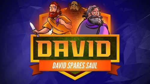 1 Samuel 23 24 David Spares Saul Bible Video for Kids