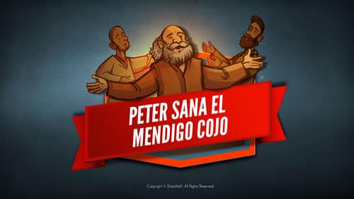 Hechos 3 Pedro sana al cojo Video bíblico para niños