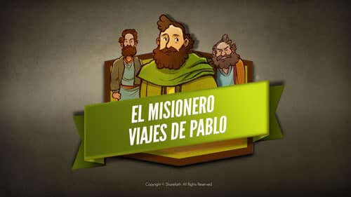 Video bíblico de los viajes misioneros de Pablo para niños