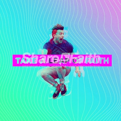 Leap Of Faith Social Media Graphic