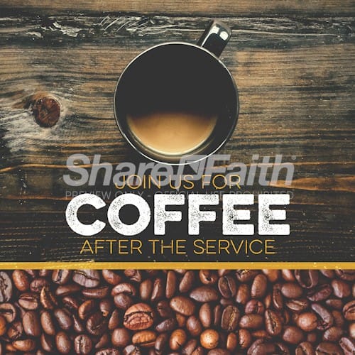 Coffee Church Social Media Image