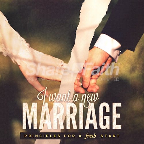 A New Marriage Social Media Graphic