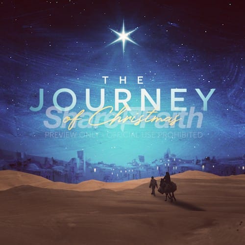 Journey Of Christmas Social Media Graphic