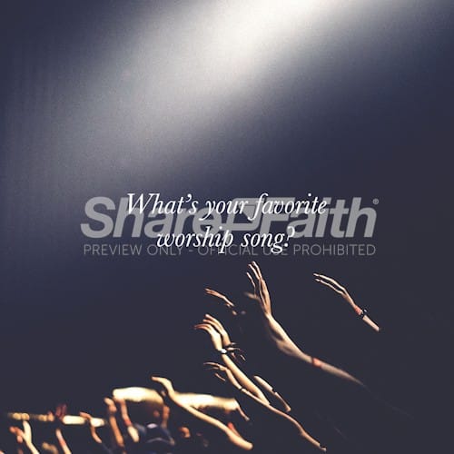 Your Favorite Song Social Media Graphic