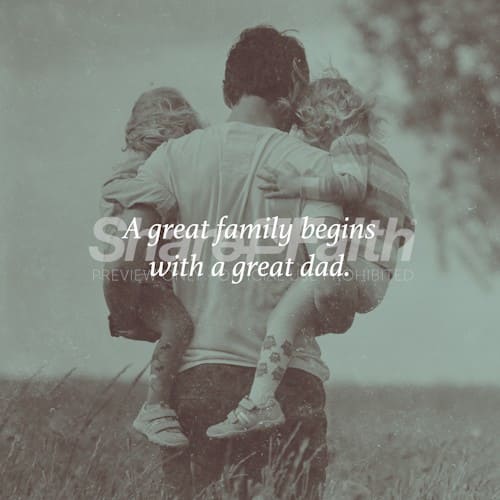 Great Dad Social Media Graphic