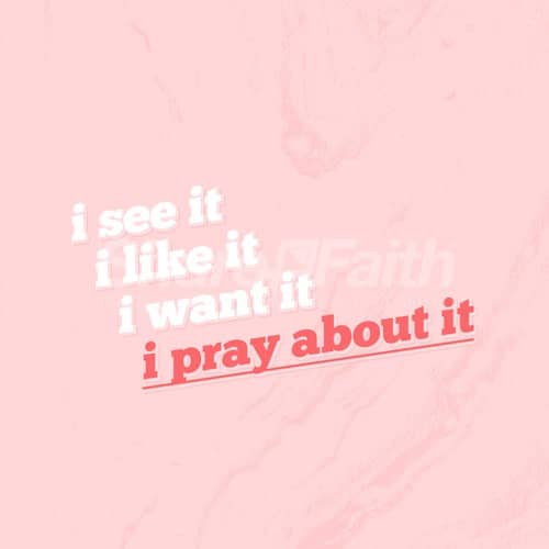 Pray About It Social Media Graphics