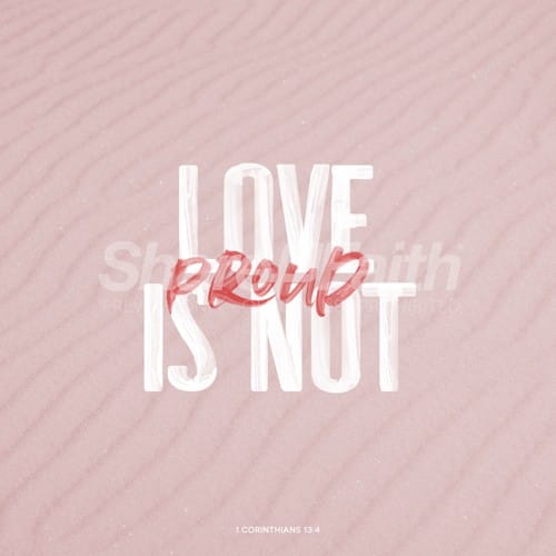 Love is not Proud Social Media Graphic