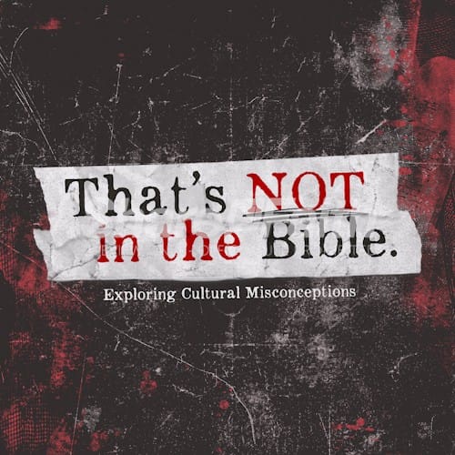 That's Not In The Bible Church Sermon Social Media