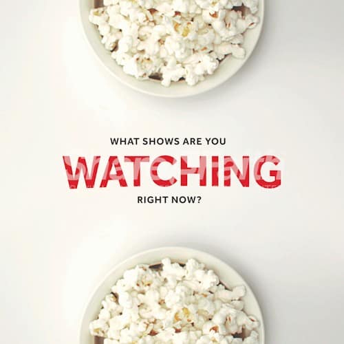 What Are You Watching Social Media Graphic