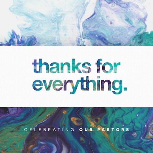 Pastor Appreciation Church Social Media Graphic