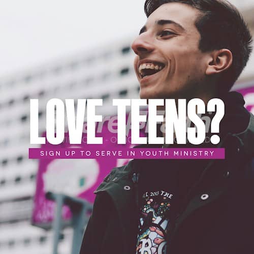 Youth Ministry Sign Up Social Media Graphic