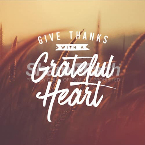 Give Thanks Social Media Graphic