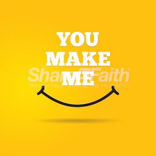 You Make Me Smile Social Media Graphic