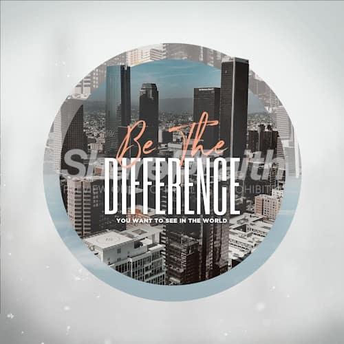 Be The Difference Social Media Graphic