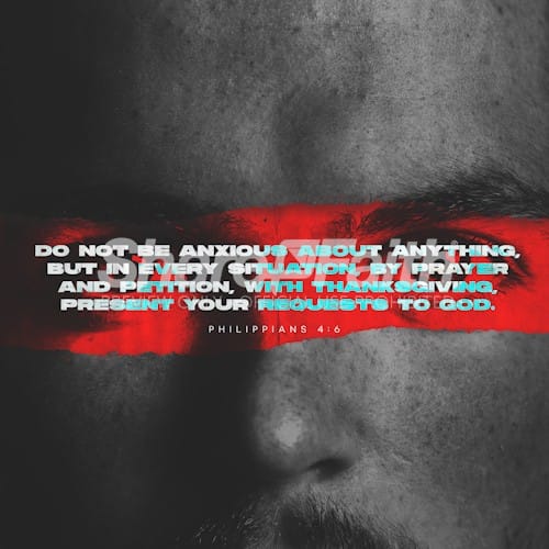 Philippians 4:6 Social Media Graphic