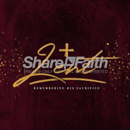 Lent Church Social Media Graphic