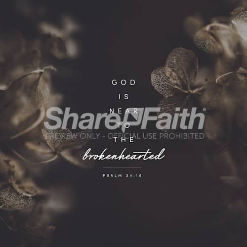 God is Near Social Media Graphic