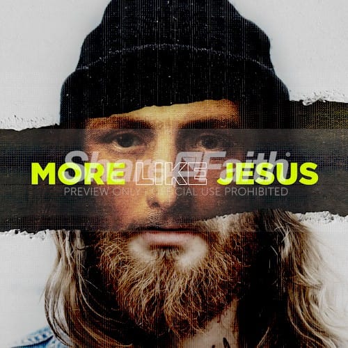 More Like Jesus Social Media Graphic