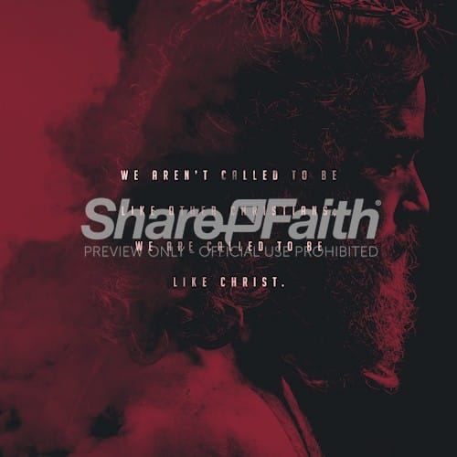 Portrait Of Christ Social Media Graphic