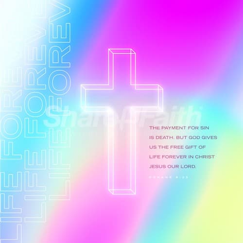 Wages Of Sin Cross Social Media Graphic