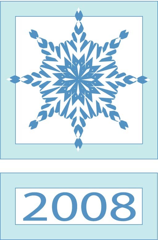 Winter Snowflake 2008