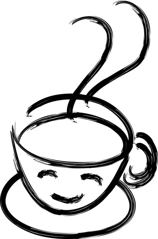 Smiling Coffee Cup