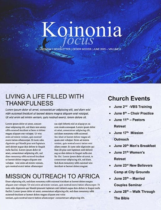 Follow Me Church Newsletter 2022