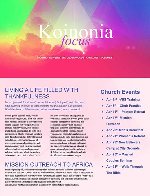 Ascension 2022 Church Newsletter