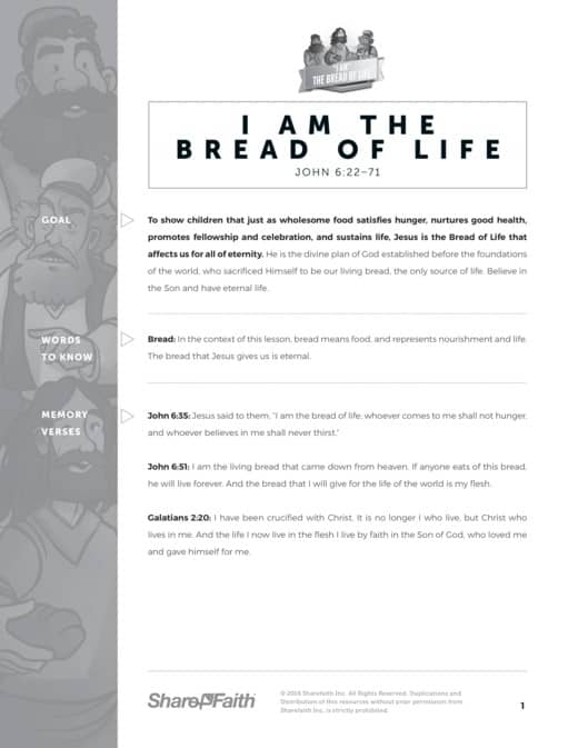 Bread of Life Curriculum