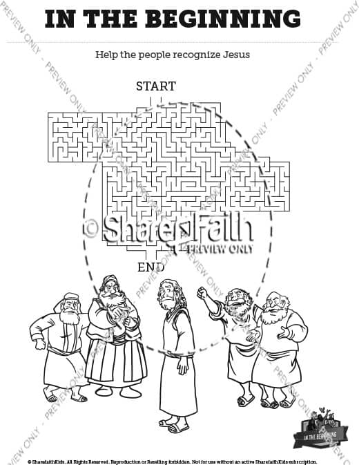 1 John   In the Beginning: Maze