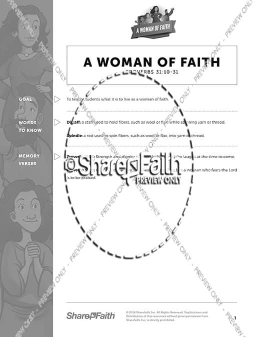 Proverbs 31 A Woman of Faith Curriculum