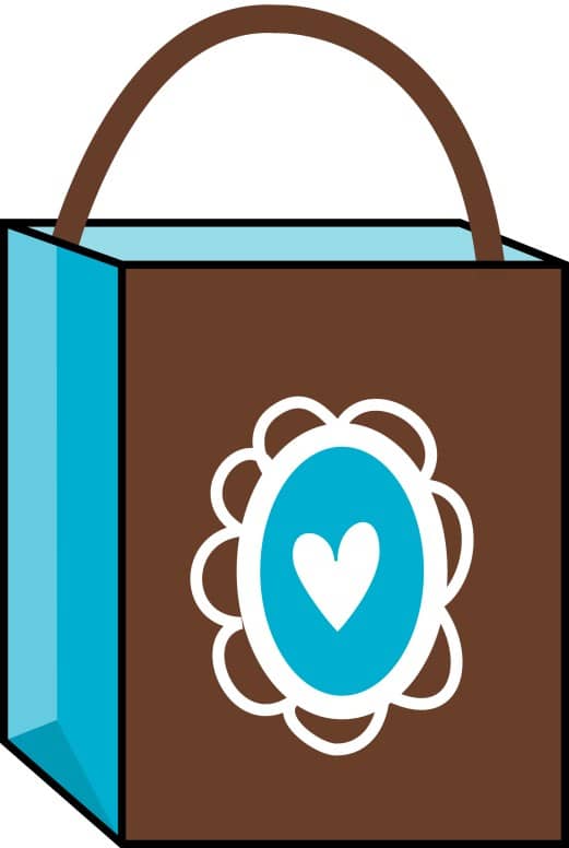 Gift Bag with Heart