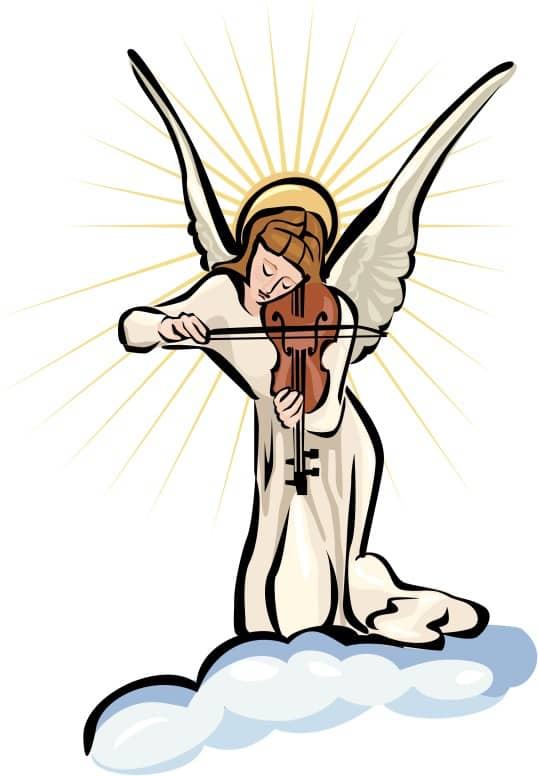 Violinist Angel
