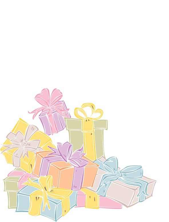 Presents in a Pile
