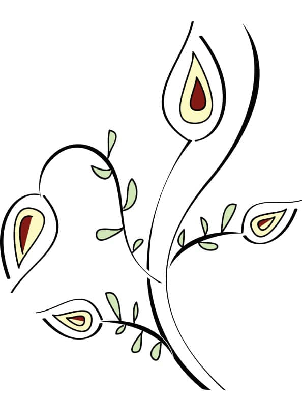Flowers on a Page