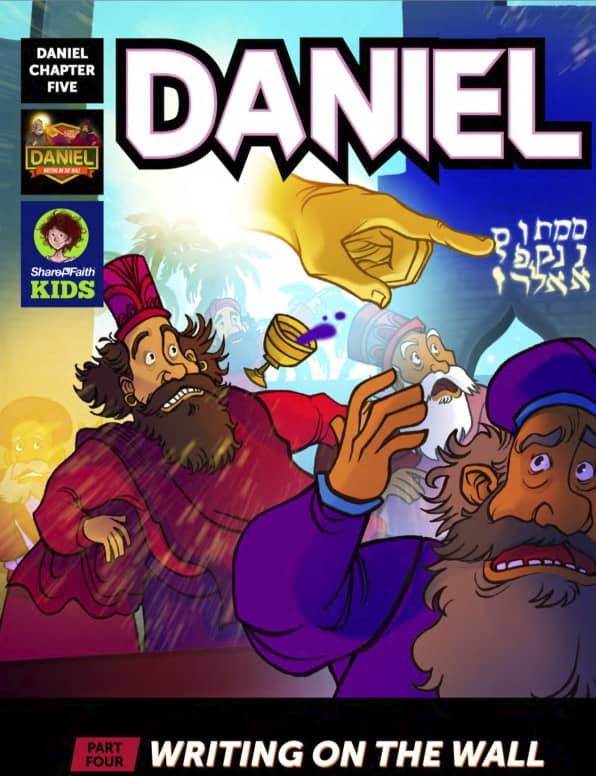 Daniel 5 Writing On The Wall Digital Comic