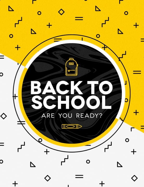 Back To School Flyer Template